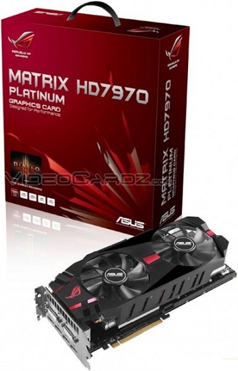 Asus Radeon HD 7970 Matrix Platinum - GHz Edition