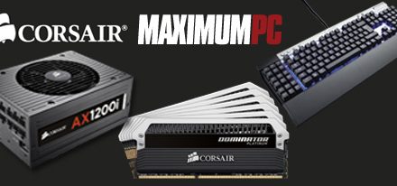 Componentes Corsair presentes en el dream machine de Maximum PC 2012