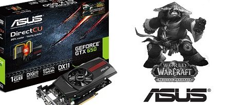 Asus GeForce GTX 650 DirectCU Pandaren Monk Pet