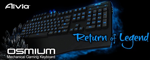 Gigabyte presenta su teclado mecánico para juegos Aivia Osmium