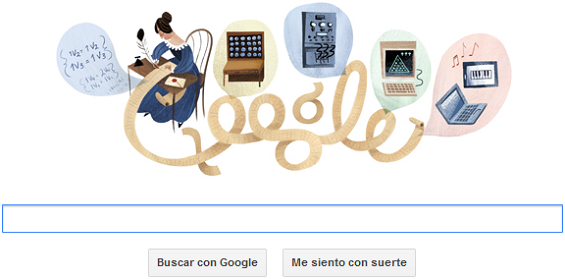 Doodle - Ada Lovelace - 10/12/2012