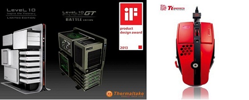 La serie Level 10 de Thermaltake y Tt eSPORTS han recibido el premio iF Product Design Award 2013