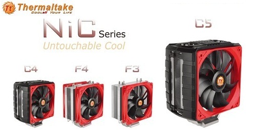 CPU Coolers de la serie NIC de Thermaltake