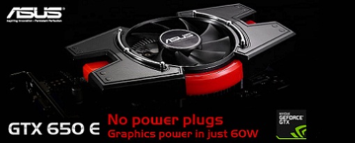 Asus anuncia la disponibilidad de sus GeForce GTX 650 de bajo consumo energético