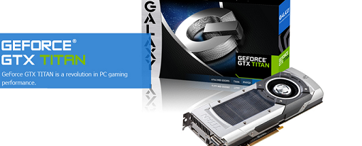 Galaxy anuncia su tarjeta gráfica GeForce GTX Titan