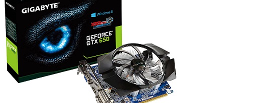 Gigabyte lanza dos modelos de GeForce GTX 650 con ventilador de 100 mm