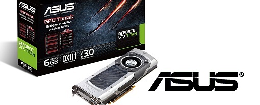 Asus tambien presenta su GeForce GTX Titan
