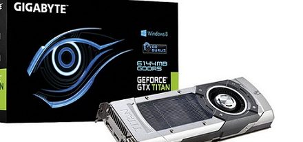 Gigabyte deja ver su GeForce GTX Titan