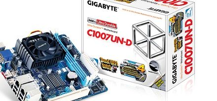 Gigabyte lanzó su tarjeta madre Mini-ITX C1007UN-D