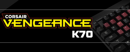 Teclado mecánico para juegos Vengeance K70 de Corsair
