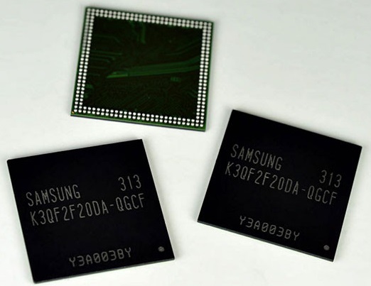 Memorias DRAM LPDDR3 de Samsung