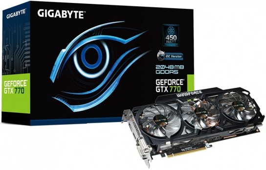 Gigabyte GeForce GTX 770 WindForce OC Edition
