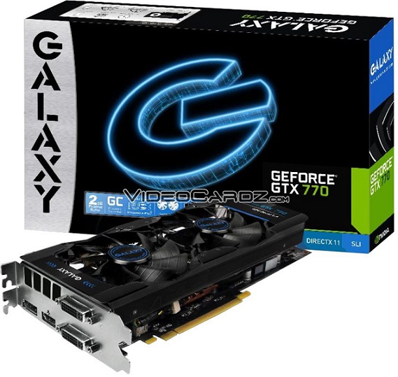 Tarjeta de video GeForce GTX 770 GC 2GB de Galaxy