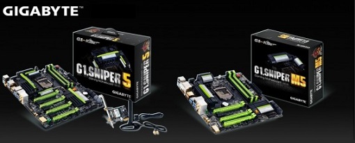 Anunciadas las tarjetas madres Gigabyte G1.Sniper 5 y G1.Sniper M5 de Gigabyte