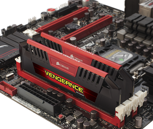 Memorias Vengeance Pro Series de Corsair Red