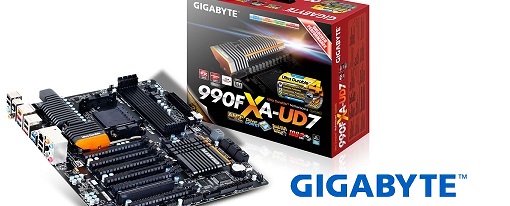 Gigabyte actualiza su tarjeta madre 990FXA-UD7