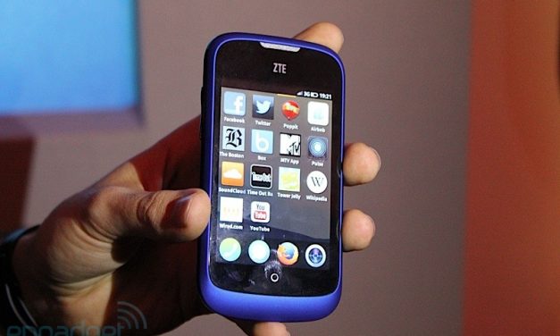 ZTE Open con FirefoxOS ya disponible