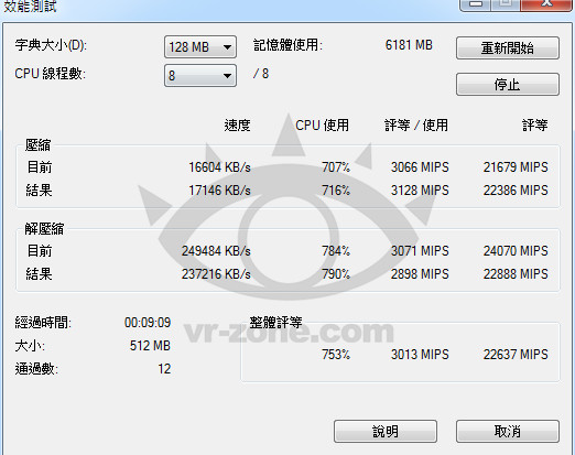 7-Zip - Intel core i7 4771