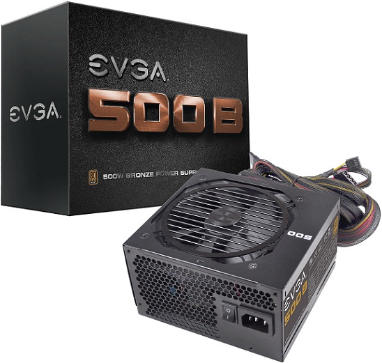 Fuente de poder 500B de EVGA