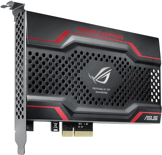 SSD ROG RAIDR Express de Asus
