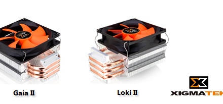 Xigmatek lanza sus disipadores para CPU Gaia II y Loki II