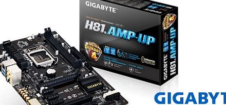 Gigabyte incorpora el mejor audio a su tarjeta madre H81.AMP-UP