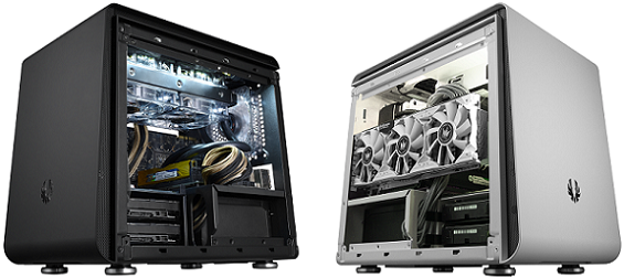 Case Phenom Mini-ITX Black y White