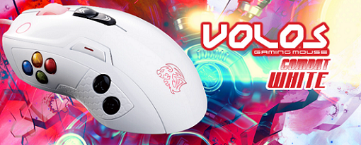 Ratón gaming Volos Combat White de Tt eSports