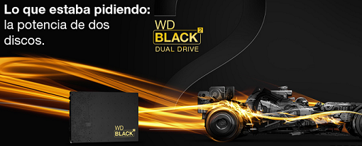 Western Digital anuncia su disco dual SSD + HDD WD Black2
