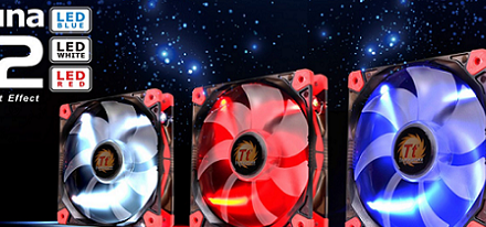 Nuevos ventiladores Luna & Pure de Thermaltake