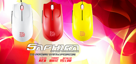 Tt eSPORTS lanza su ratón SAPHIRA en 3 nuevos colores