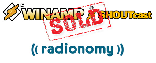 AOL reporta venta de Winamp y Shoutcast a Radionomy