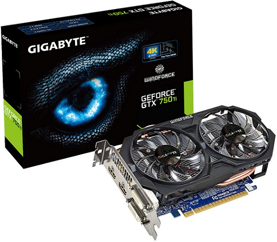 GeForce GTX 750 Ti de Gigabyte