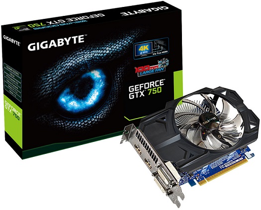 GeForce GTX 750 de Gigabyte