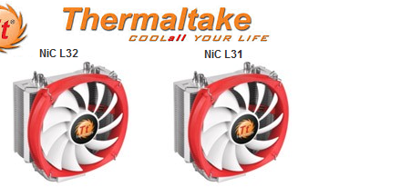 Thermaltake adiciona dos nuevos refrigeradores para CPU a su serie NiC