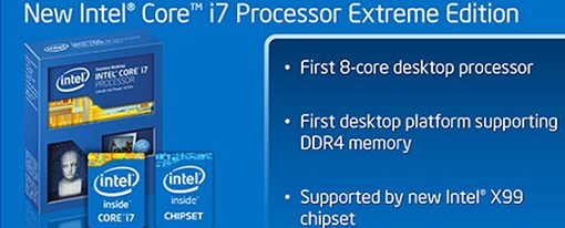 Especificaciones de varios CPUs Intel Core i7 «Haswell-E»