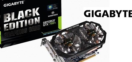 GeForce GTX 750 Ti Black Edition de Gigabyte