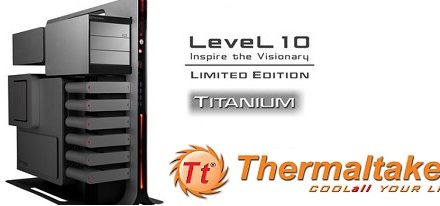 Thermaltake mostrará su case Level 10 Titanium Limited Edition en la Computex