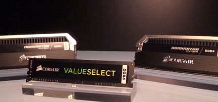 Computex 2014 – Memorias DDR4 Dominator Platinum y Value Select de Corsair