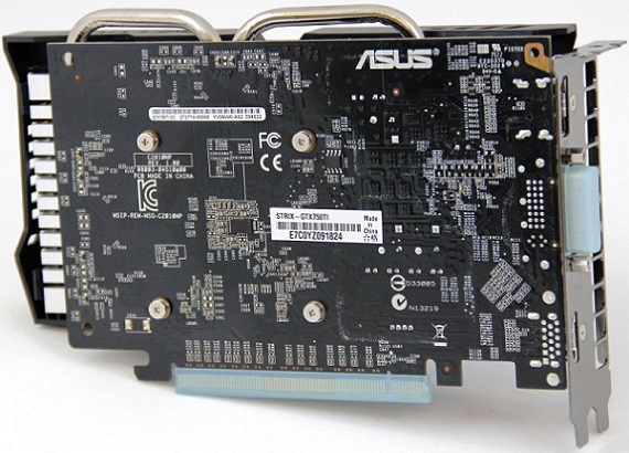 GeForce GTX 750 Ti STRIX de Asus