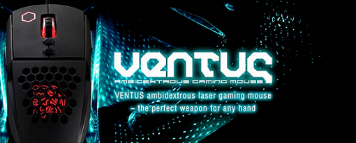 Ratón laser VENTUS ambidextrous de Tt eSports