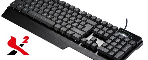 Nuevo teclado para juegos Mirage de X2