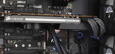 Soporte de refrigeración líquida para GPU HG10 A1 de Corsair