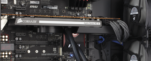 Soporte de refrigeración líquida para GPU HG10 A1 de Corsair