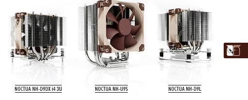 Noctua presentó tres nuevos refrigeradores para CPU