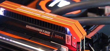 Memorias DDR4 Dominator Platinum Orange Limited Edition de Corsair