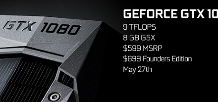 Nvidia hace oficial su tarjeta gráfica GeForce GTX 1080