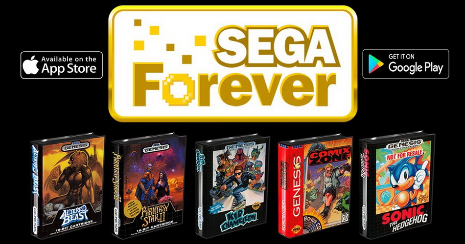 Sega Forever regala juegos para tu teléfono