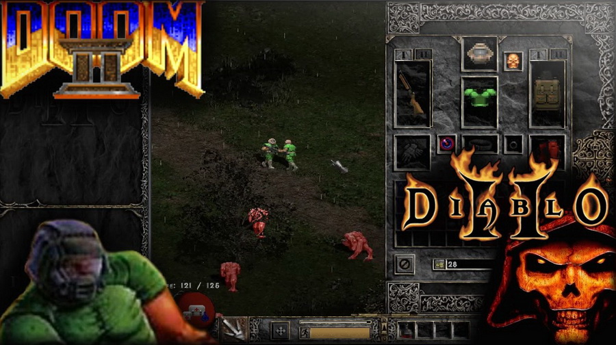 Doomiablo Doom 2 mas Diablo 2