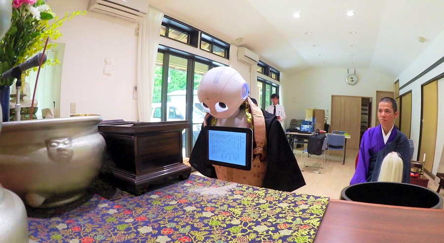 Robots reemplazan a sacerdotes Japoneses